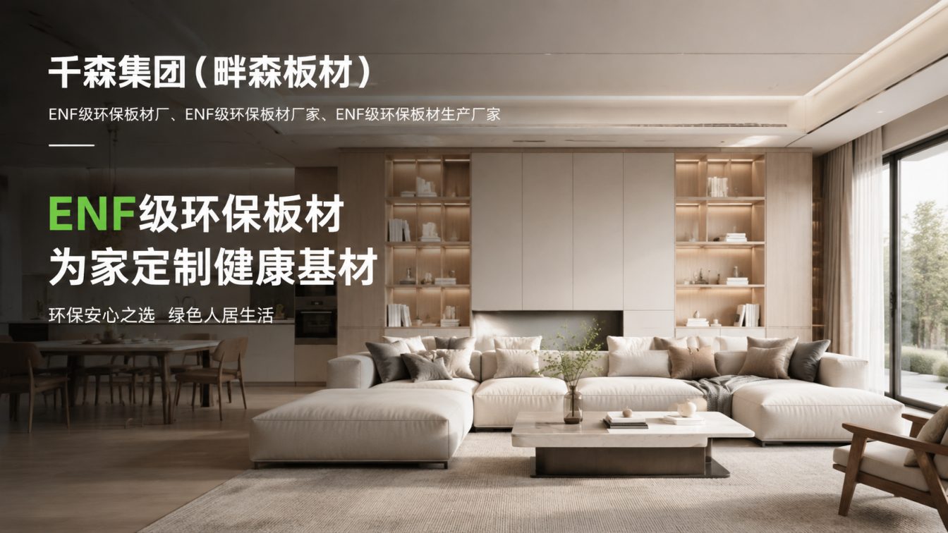 莒县为全屋定制提供环保板材方案